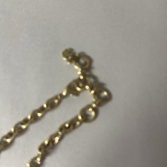 Lucky Brand Two Toned Geo Design Long Necklace - Picture 2 of 5